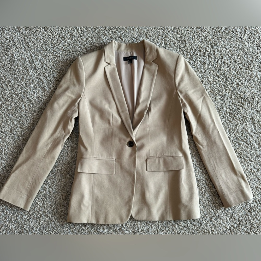 Ann Taylor 6P Beige Blazer